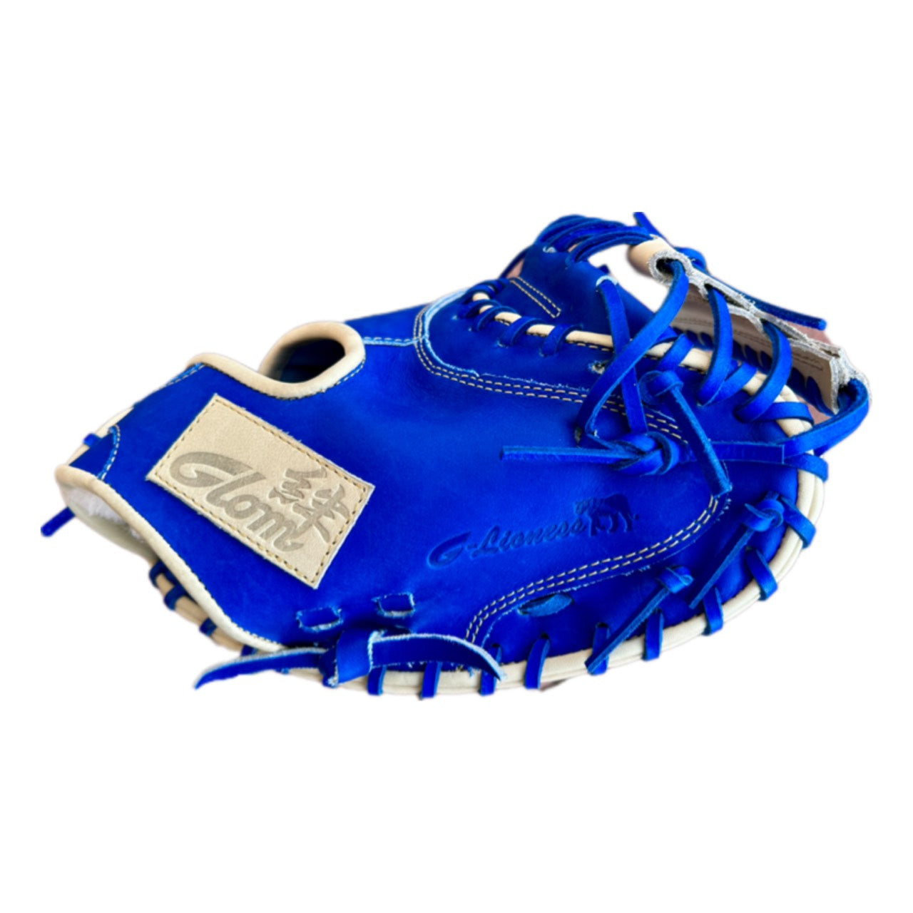 軟式用|キャッチャーミット│女子選手向け│G-Lioness│321型│ブルー|型付済