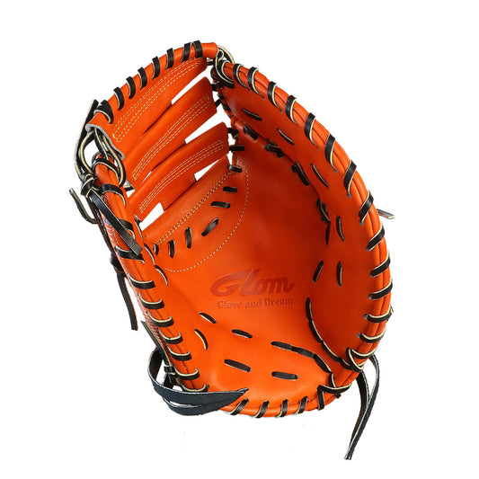 硬式用|ファーストミット|013型|地牛×ブルメッシュ|Glom定番35|参拾伍