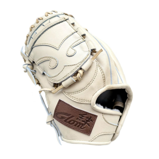 硬式グラブ│女子選手向け│G-Lioness│投手・オールラウンド用|左投げ用|311型│キャメル|型付済