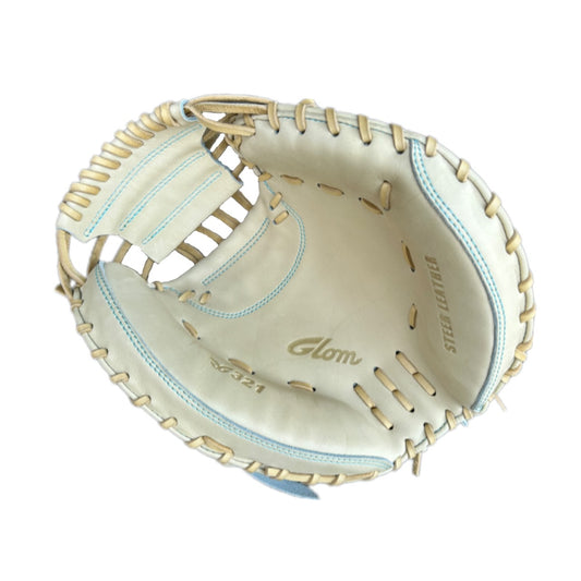 硬式用|キャッチャーミット│女子選手向け│G-Lioness│321型│キャメル|型付済
