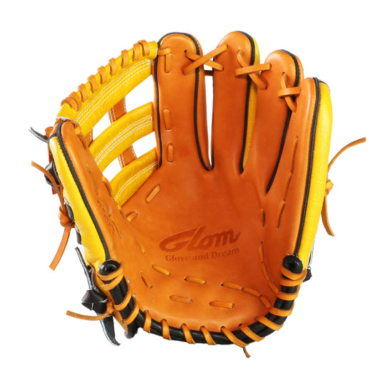 硬式用|内野手用|Glom定番47|四拾漆|型付済