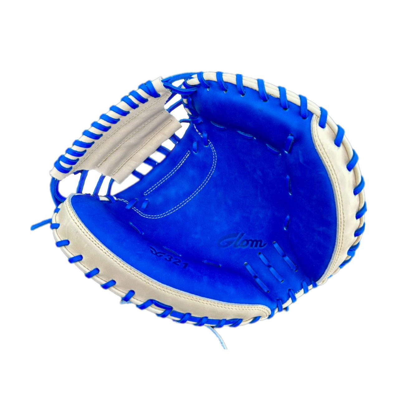 軟式用｜キャッチャーミット│女子選手向け│G-Lioness│321型│ブルー｜型付済