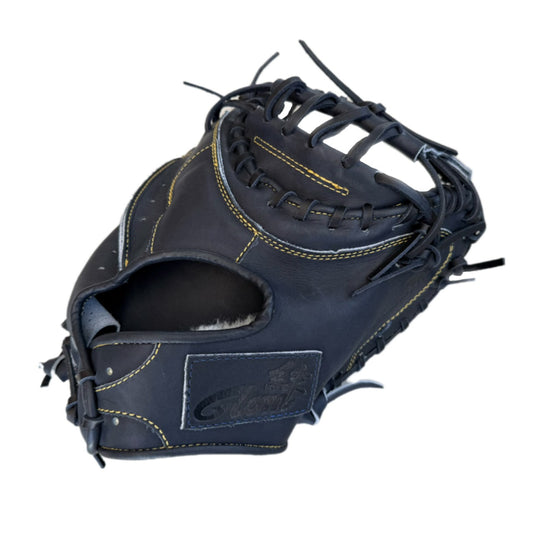 軟式用|キャッチャーミット│女子選手向け│G-Lioness│321型│Nブラック|型付済